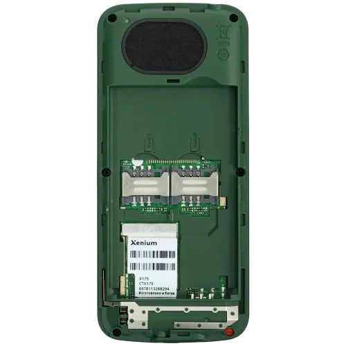 Сотовый телефон Xenium X175 зеленый