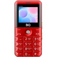 Сотовый телефон BQ 2006 Comfort черно - красный