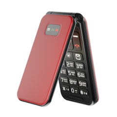 Сотовый телефон Olmio F19 красный