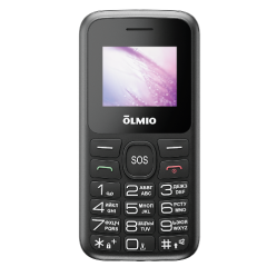 Сотовый телефон Olmio C16 черный 