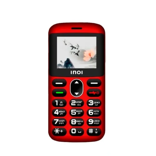 Сотовый телефон INOI 148 Senior Red 