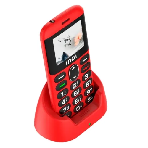 Сотовый телефон INOI 148 Senior Red 