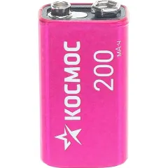 Аккумулятор КОСМОС KOCNI-MH 6F22 200mAh Крона 1 шт