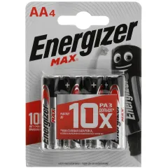 Батарейка Energizer LR06 Max 4шт