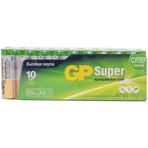 Батарейка GP LR06 Super 20шт