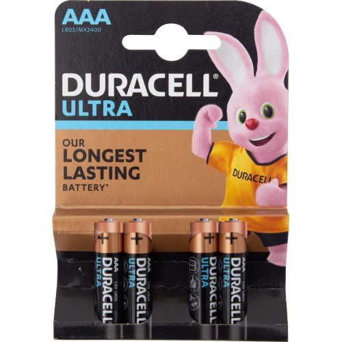 Батарейка Duracell LR03 Ultra 4 шт