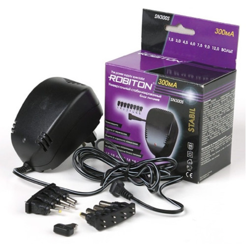 ЗУ унив. ROBITON SN300 S (300mAh) (*5)
