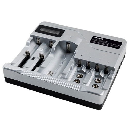 ЗУ д/аккум WALKER  WH-19 серый