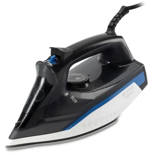 Утюг VITEK VT-8329 черный/белый/синий