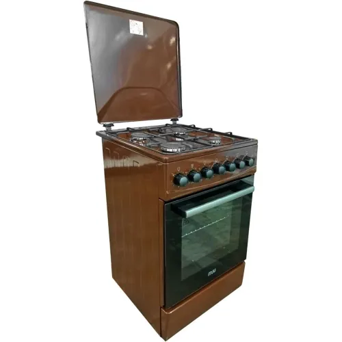 Газоэлектроплита MIU Harisma 516S коричневая (*11)