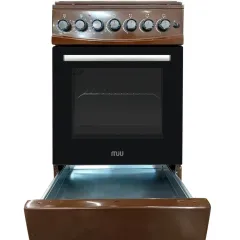 Газоэлектроплита MIU Harisma 516S коричневая (*11)