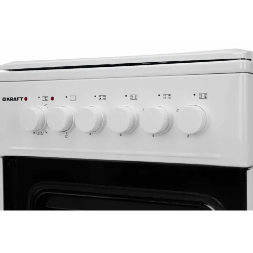 Газоэлектроплита Kraft KF-FSK5302EW белый