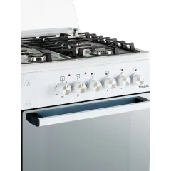 Газоэлектроплита IDEAL L 155 ГК чуг. белый