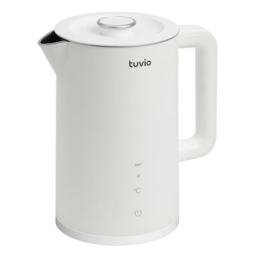 Чайник эл. умный TUVIO TKP0917S, WIFI, работает с Алисой, (t°), 1.5 л., пластик/белый