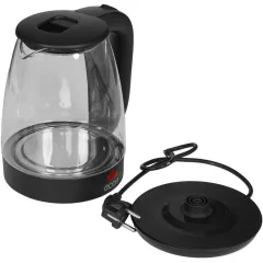 Чайник эл. ECON ECO-1825KE стекло/черный