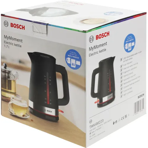 Чайник эл. BOSCH TWK-4M223 черный