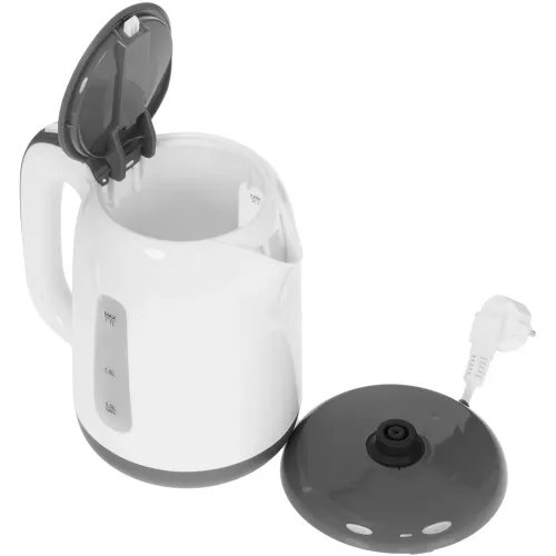 Чайник эл. RENOVA KT17P-01W, белый/серый, пласт.