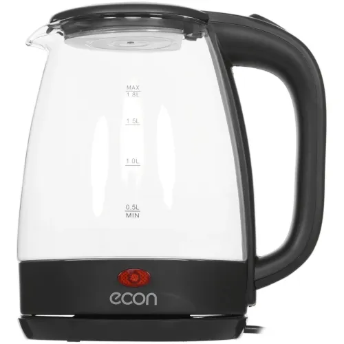 Чайник эл. ECON ECO-1825KE стекло/черный