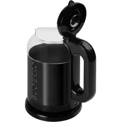 Чайник эл. BUGERRO BG-5605, нерж./стекло, черный (*3)