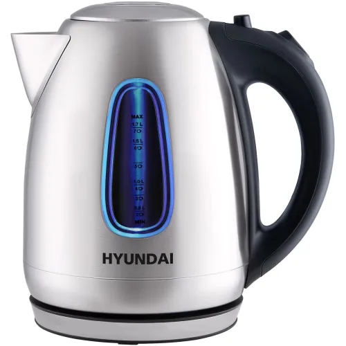 Чайник эл. HYUNDAI HYK-S2402 нерж./черный