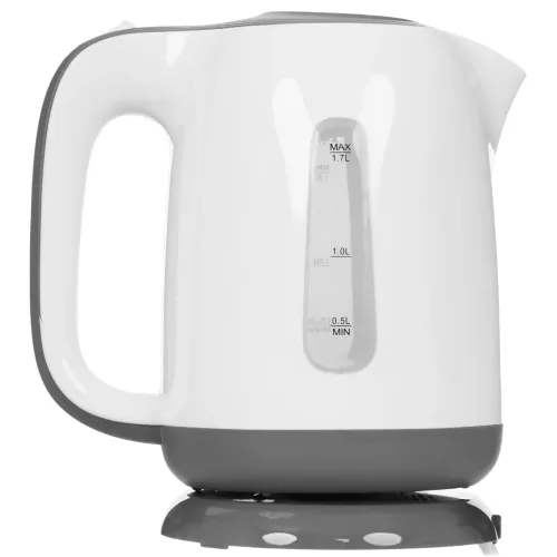 Чайник эл. RENOVA KT17P-01W, белый/серый, пласт.