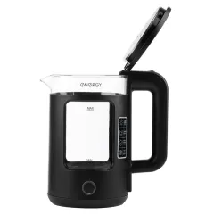 Чайник эл. ENERGY E-256 стекло/пласт., черный