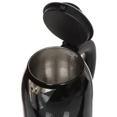 Чайник эл. HOMESTAR HS-1009 (002995) нерж., черный