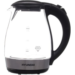 Чайник эл. HYUNDAI HYK-G2030 стекло/нерж