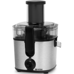 Соковыжималка центробежная VITEK VT-1600 стальной/черный