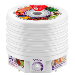 Сушилка для овощей VAIL VL-5105 белая