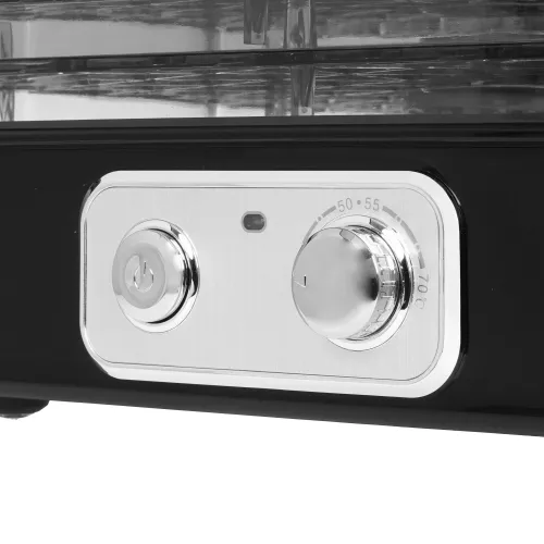 Сушилка для овощей STINGRAY ST-FD704A, 40 л., черная/сталь