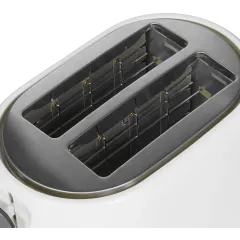 Тостер CENTEK CT-1432 белый/сталь
