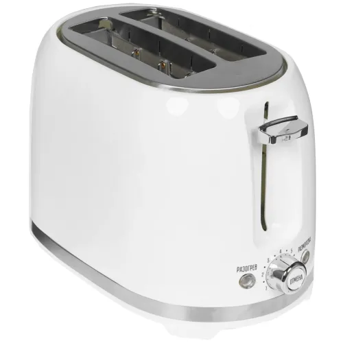 Тостер CENTEK CT-1432 белый/сталь