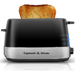 Тостер Zigmund&Shtain ST-80 B Kuchen-Meister, черный/нерж