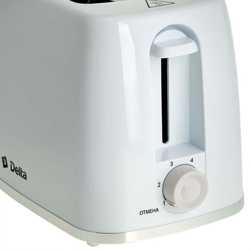 Тостер Delta DL-6901 белый