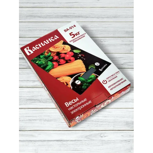 Весы кухонные электронные ВАСИЛИСА ВА-014 