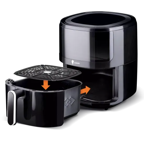 Аэрогриль LEONORD LE-1708, 5 л., черный