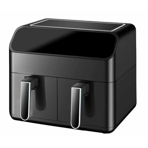 Аэрогриль SINAOPUS DH-901A-W, 8л, 2 чаши, черный