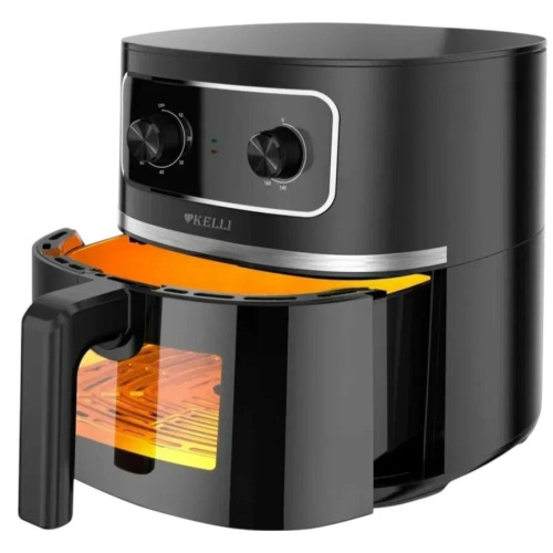 Аэрогриль KELLI KL-1710 серый, 5 л.