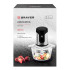 Измельчитель BRAYER BR1407, дисплей, нерж./черный/стекло