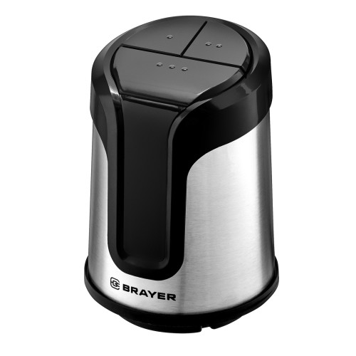 Измельчитель BRAYER BR1407, дисплей, нерж./черный/стекло