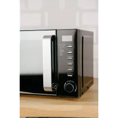 Микроволновая печь Gurman GR-MW-MW3070, 20 л., черный/зеркальный (Э/М)