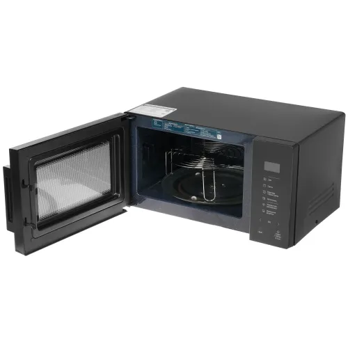 Микроволновая печь SAMSUNG MG-23T5018AK/BW, гриль, 23 л., черная (С)