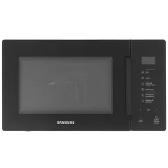 Микроволновая печь SAMSUNG MG-23T5018AK/BW, гриль, 23 л., черная (С)