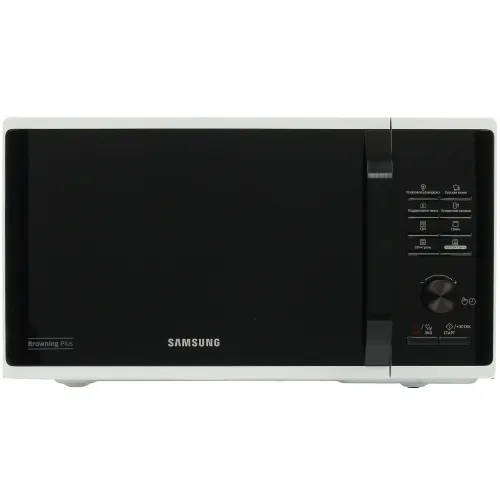 Микроволновая печь SAMSUNG MG-23K3515AW/BW, гриль, 23 л., белая/черная (Э/М)