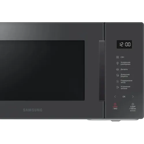 Микроволновая печь SAMSUNG MS-23T5018AC/BW, 23 л., антрацит (С)