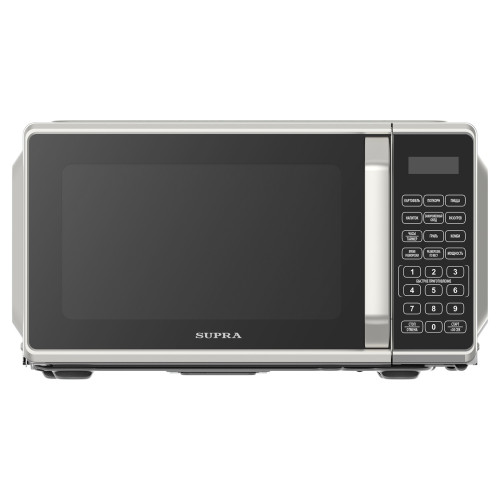 Микроволновая печь SUPRA 20SSG27, гриль, 20 л., черная/серебро (Э)
