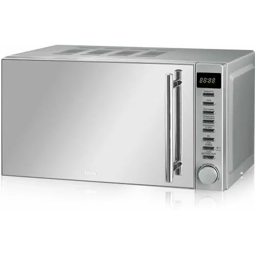 Микроволновая печь BBK 20MWS-721T/BS-M, 20 л.,серебристая (Э/М)