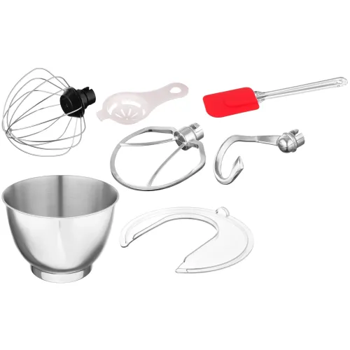 Миксер планетарный HYUNDAI HYM-S6551, серебристый 