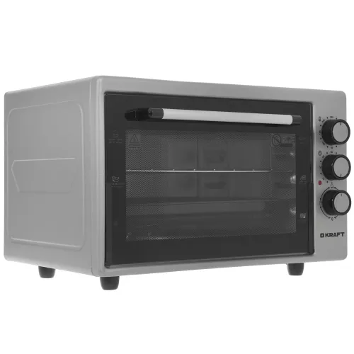 Электропечь KRAFT KF-MO 3200 GR, 32 л., серая